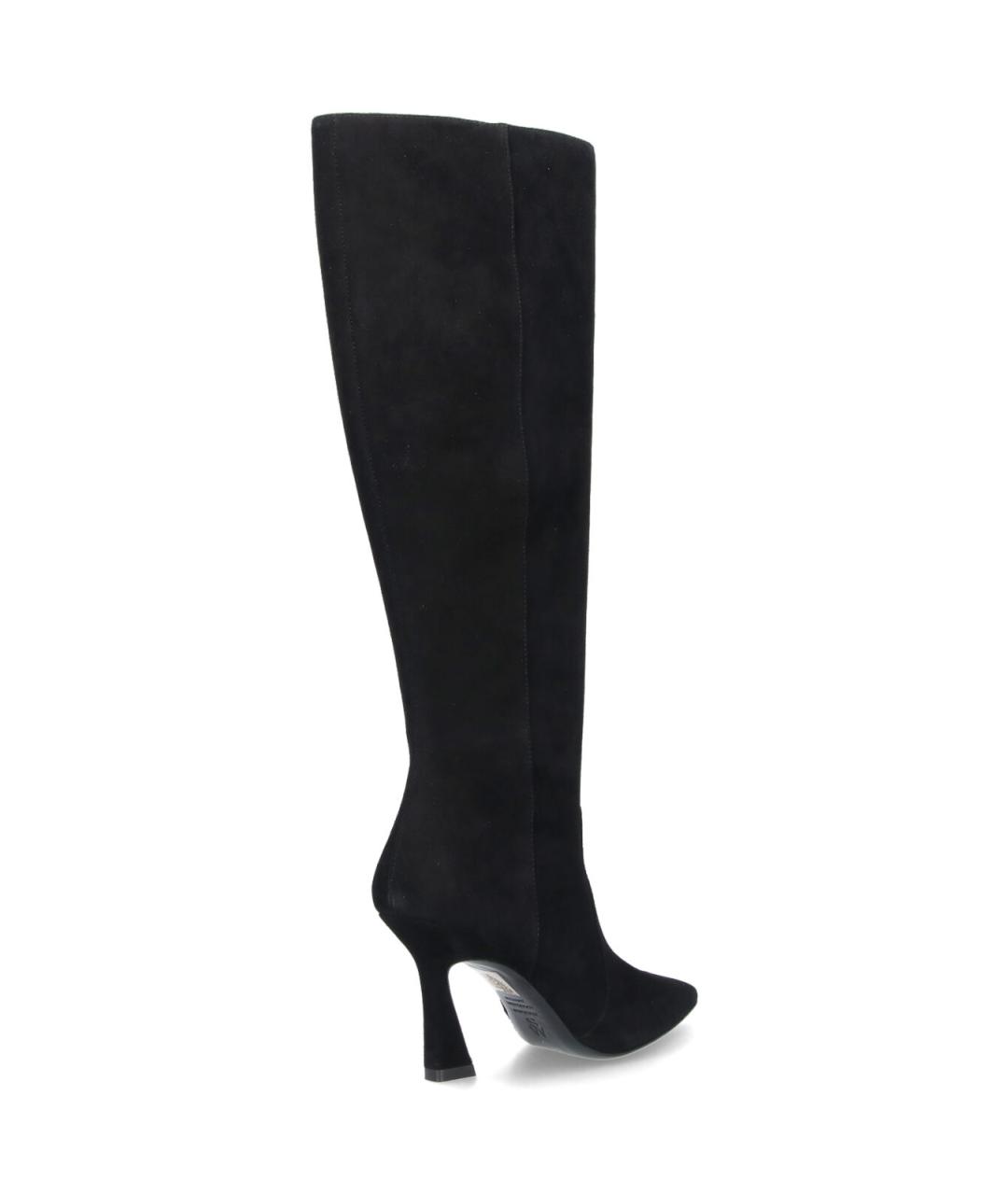 STUART WEITZMAN Черные замшевые сапоги, фото 4