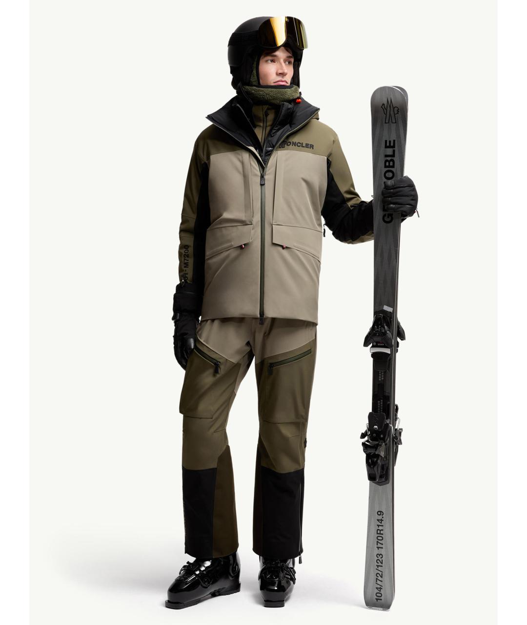 MONCLER Зеленая куртка, фото 2