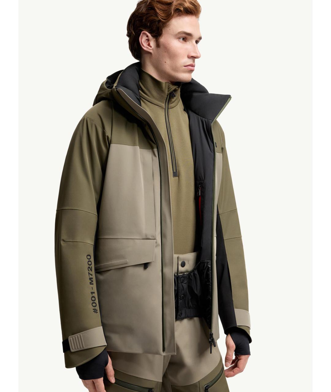 MONCLER Зеленая куртка, фото 4