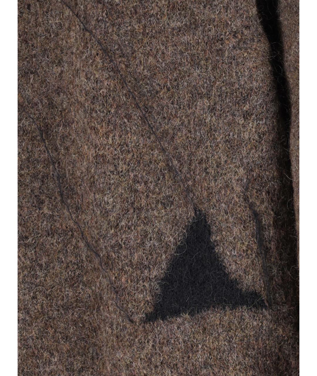 ROA Коричневый шерстяной джемпер / свитер, фото 4