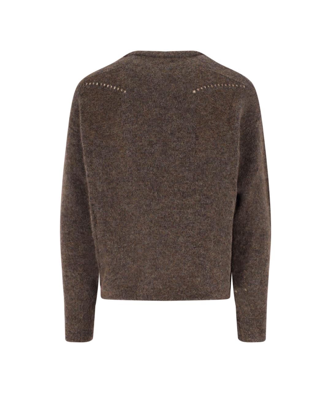 ROA Коричневый шерстяной джемпер / свитер, фото 2