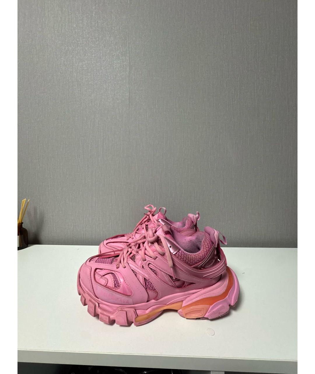 BALENCIAGA Розовые кроссовки, фото 5