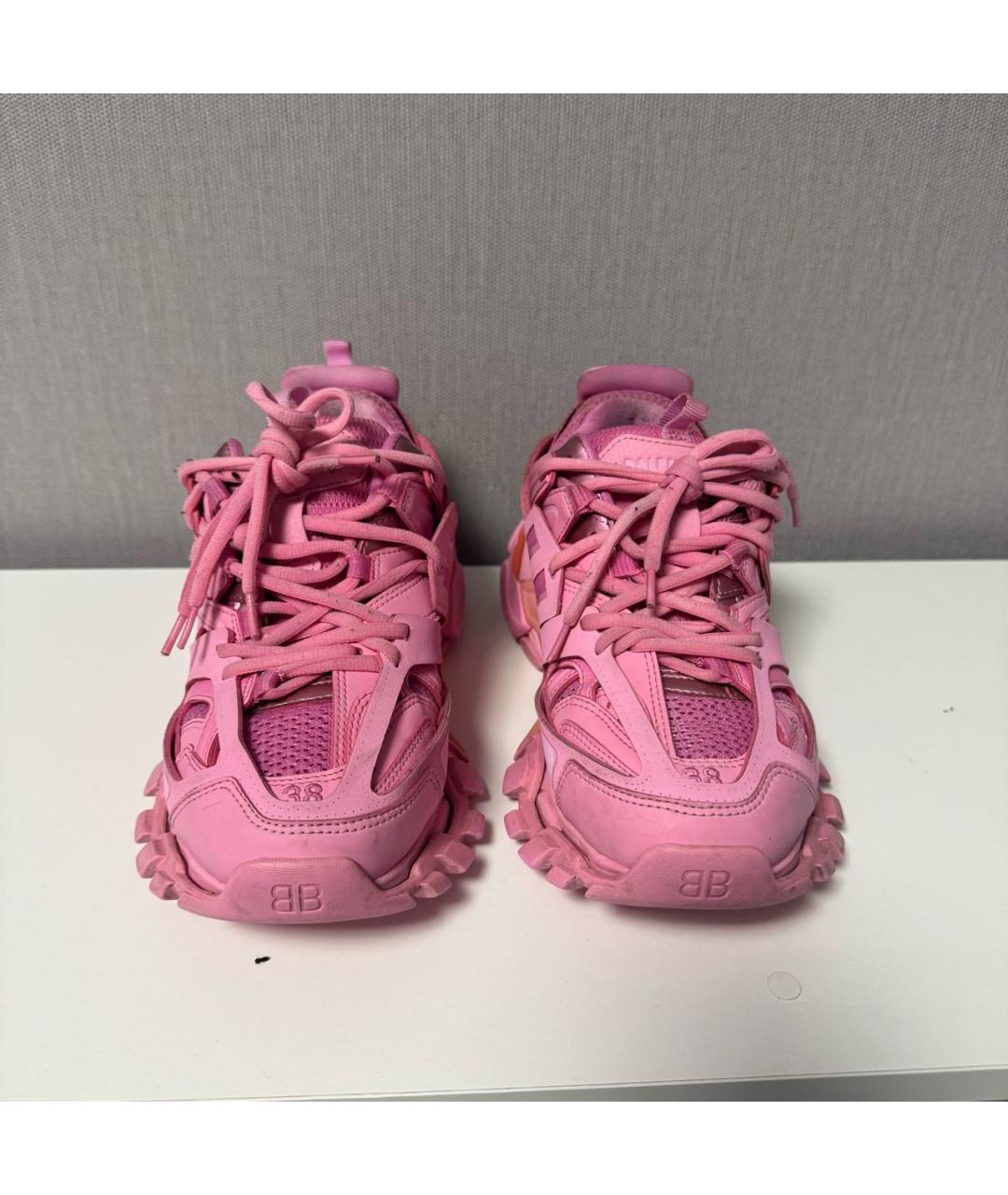 BALENCIAGA Розовые кроссовки, фото 2