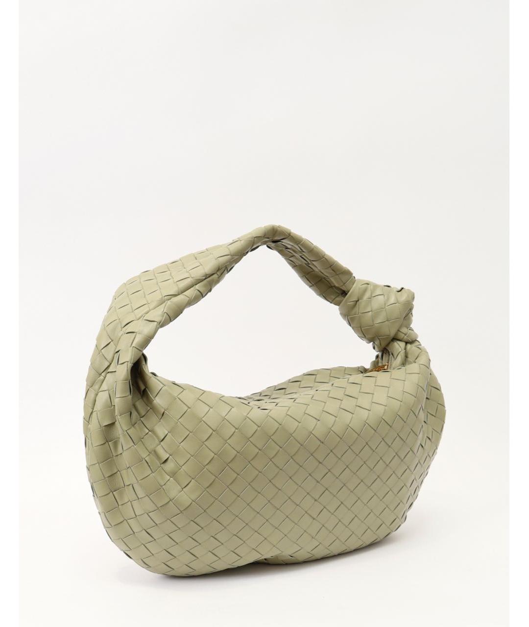 BOTTEGA VENETA Бежевая кожаная сумка тоут, фото 2