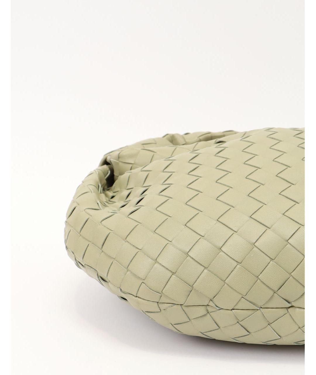 BOTTEGA VENETA Бежевая кожаная сумка тоут, фото 6