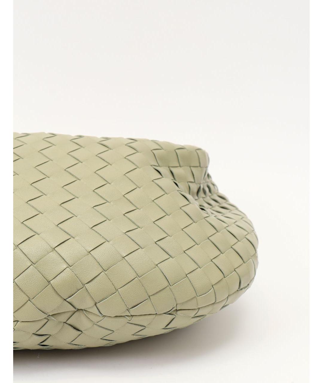 BOTTEGA VENETA Бежевая кожаная сумка тоут, фото 5