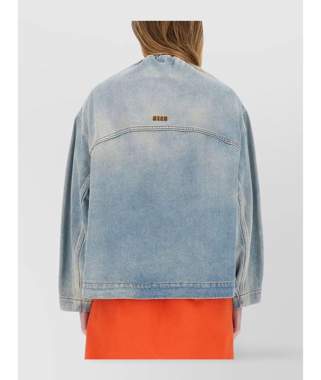 MSGM Деним куртка, фото 3