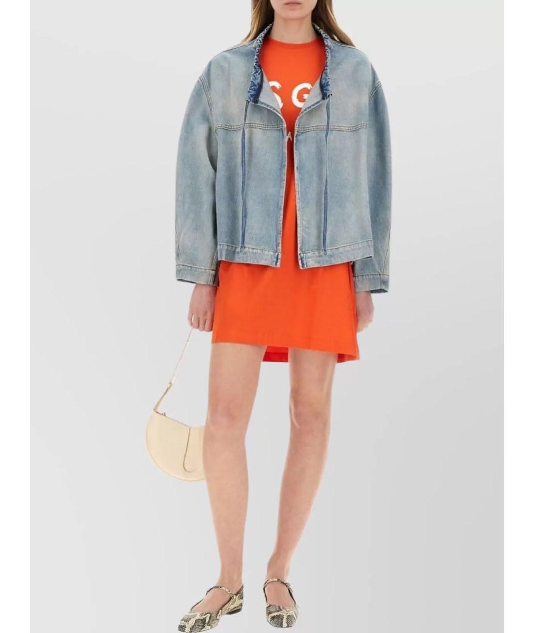 MSGM Деним куртка, фото 2