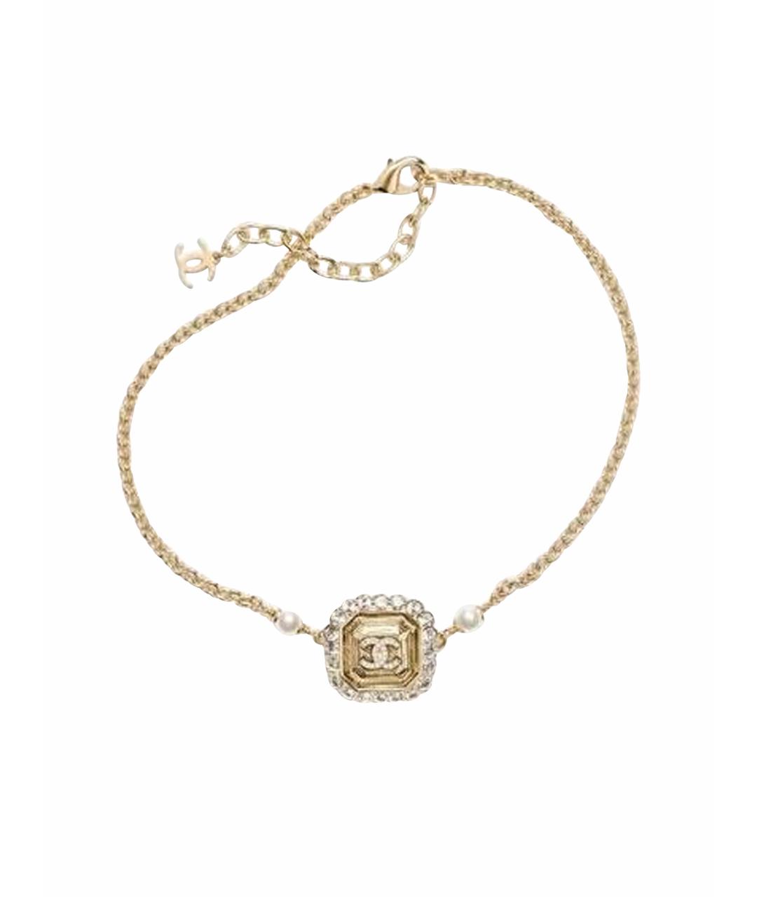 CHANEL Золотая металлическая цепочка, фото 1