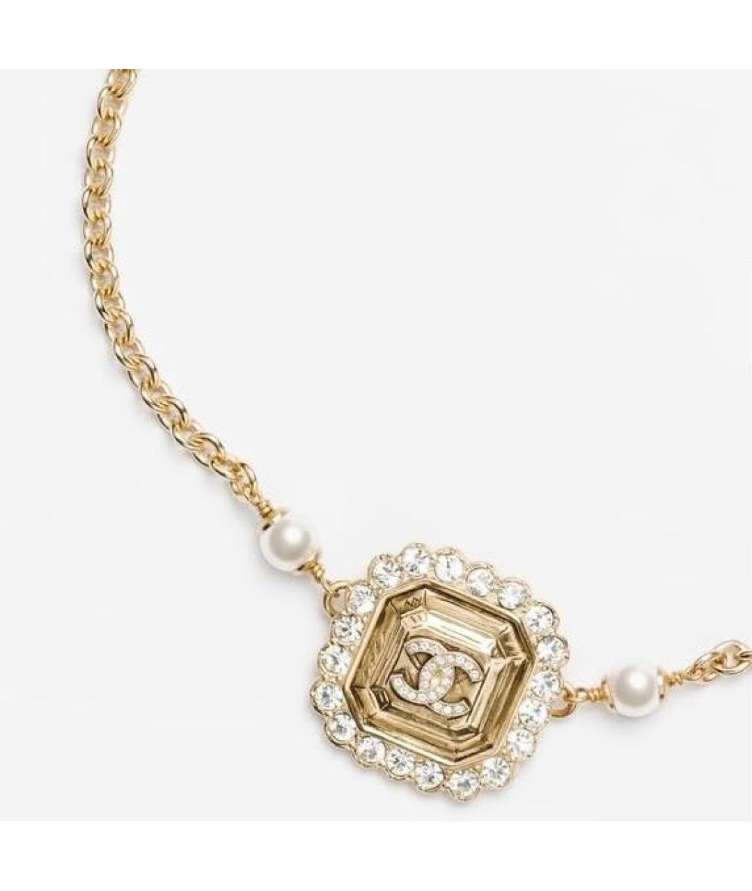 CHANEL Золотая металлическая цепочка, фото 3