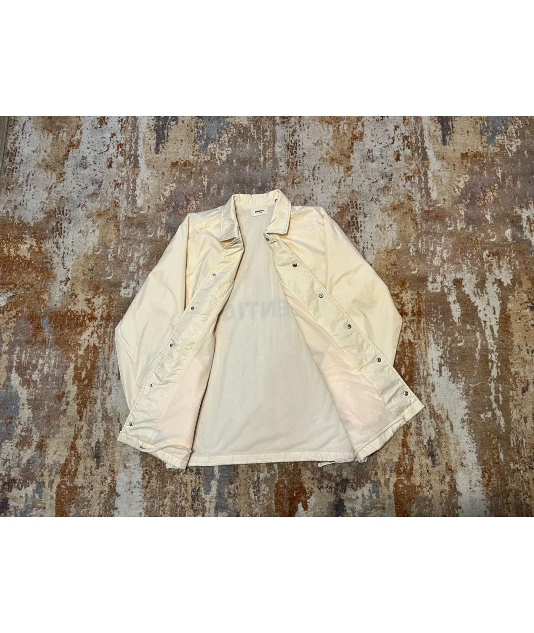 FEAR OF GOD ESSENTIALS Бежевая куртка, фото 4