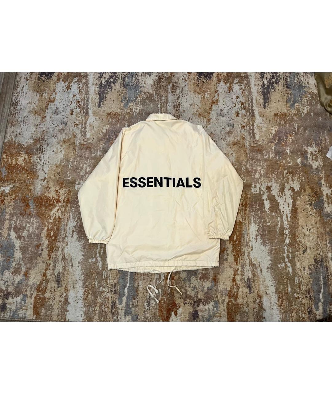 FEAR OF GOD ESSENTIALS Бежевая куртка, фото 9
