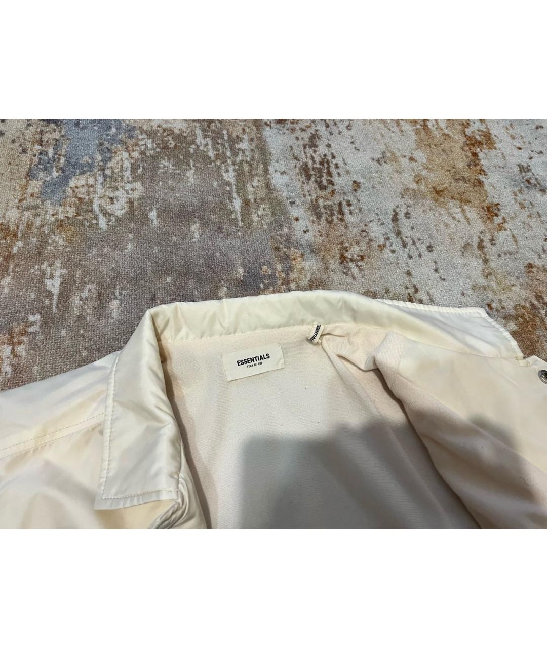 FEAR OF GOD ESSENTIALS Бежевая куртка, фото 7