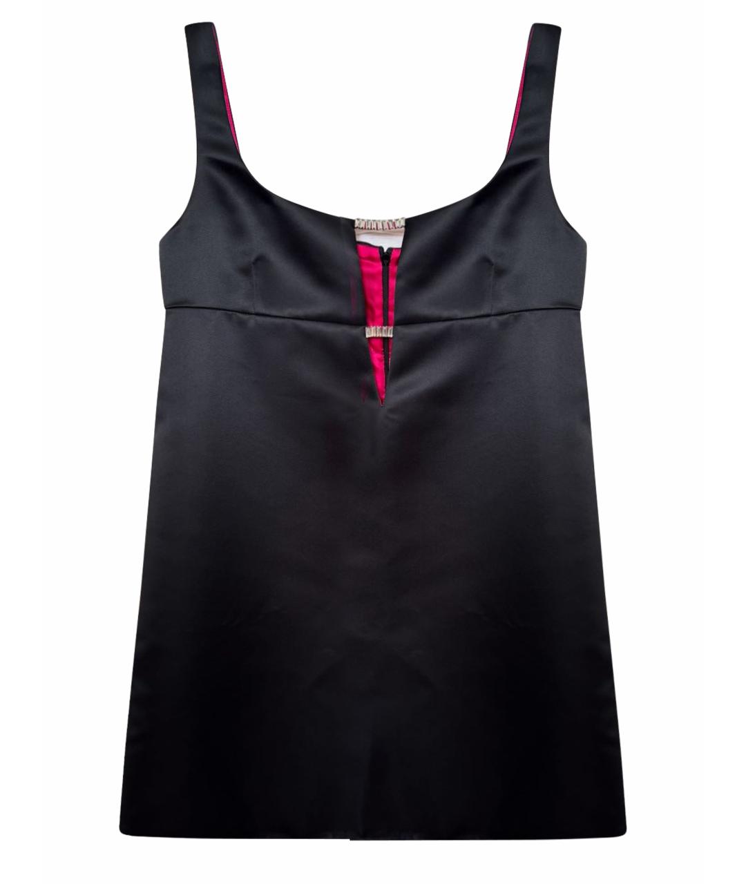 NINA RICCI Черное полиэстеровое вечернее платье, фото 1
