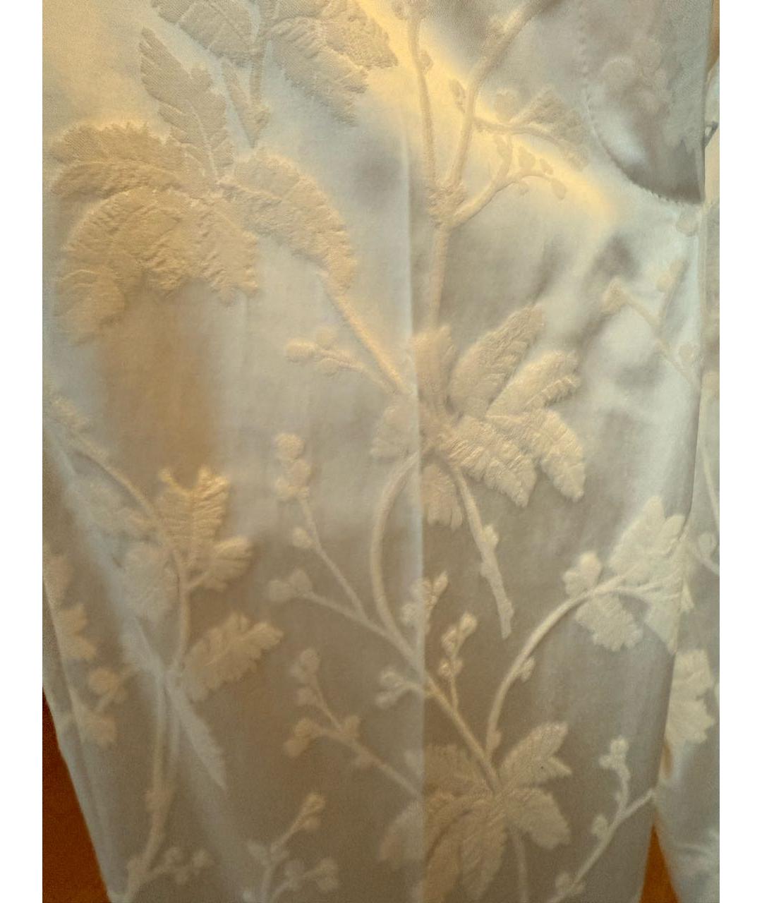 ETRO Белые вискозные брюки узкие, фото 2