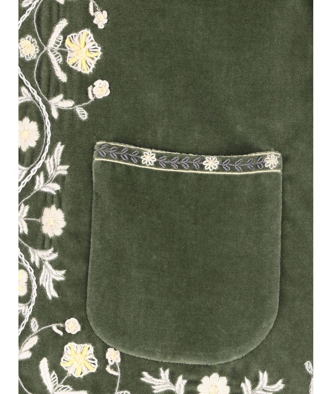 CELINE Зеленый жакет/пиджак, фото 3