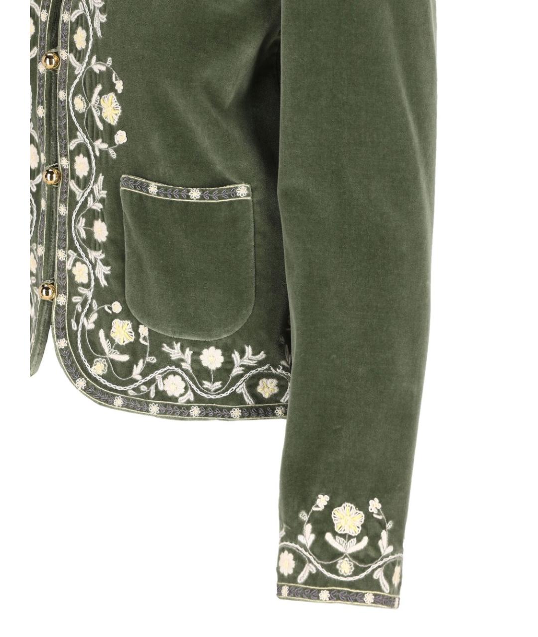 CELINE Зеленый жакет/пиджак, фото 4