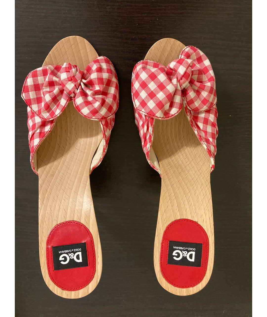 DOLCE&GABBANA Мульти текстильные туфли, фото 3