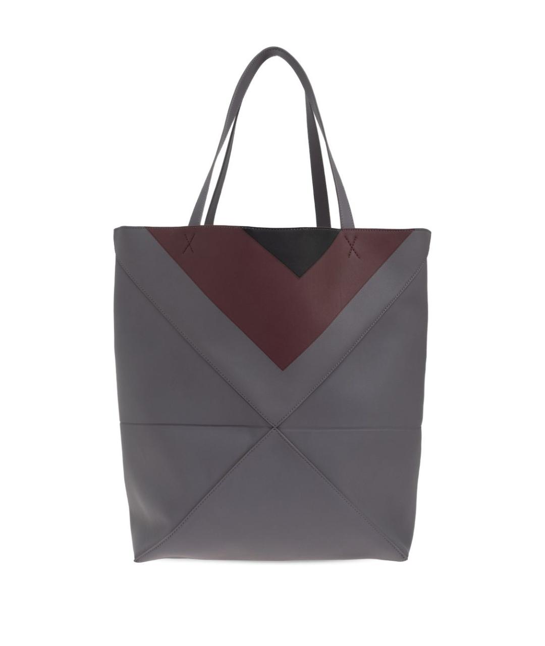 LOEWE Серая сумка тоут, фото 2