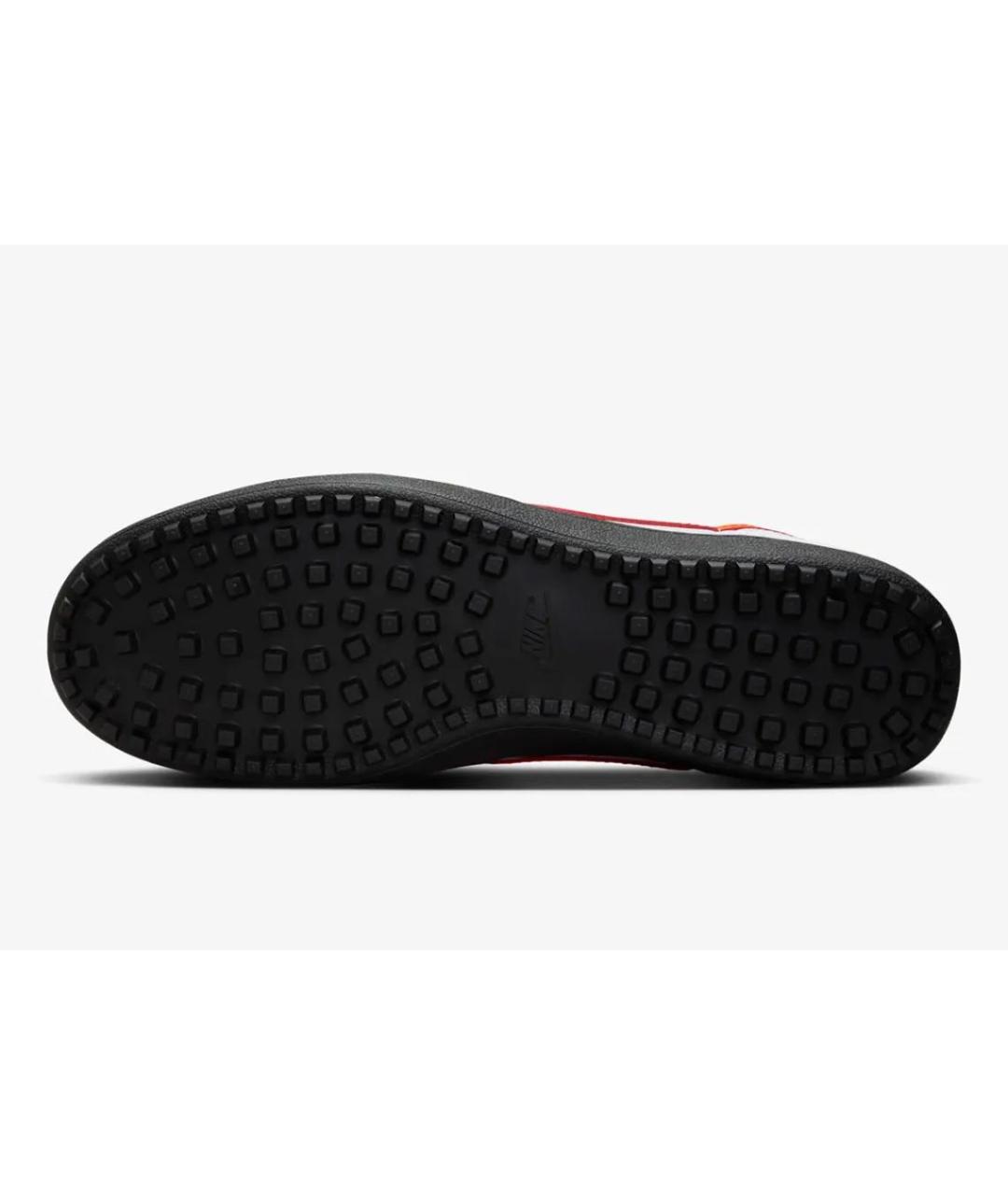 NIKE Белые кожаные низкие кроссовки / кеды, фото 6