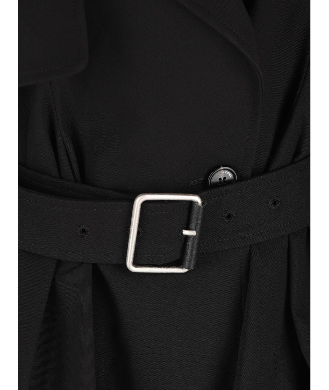 LOEWE Черная хлопковая куртка, фото 4