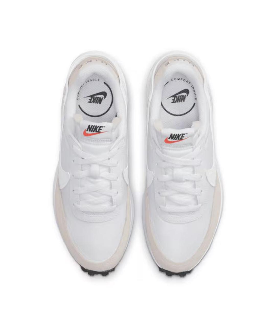 NIKE Белые кожаные кроссовки, фото 5