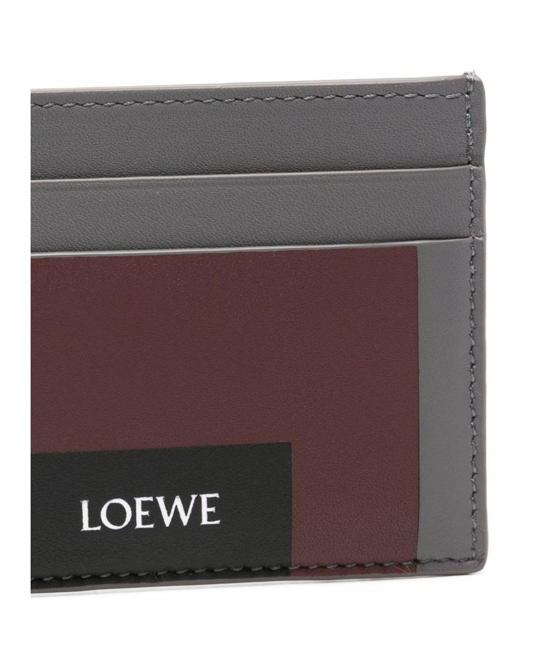 LOEWE Серый кошелек, фото 3
