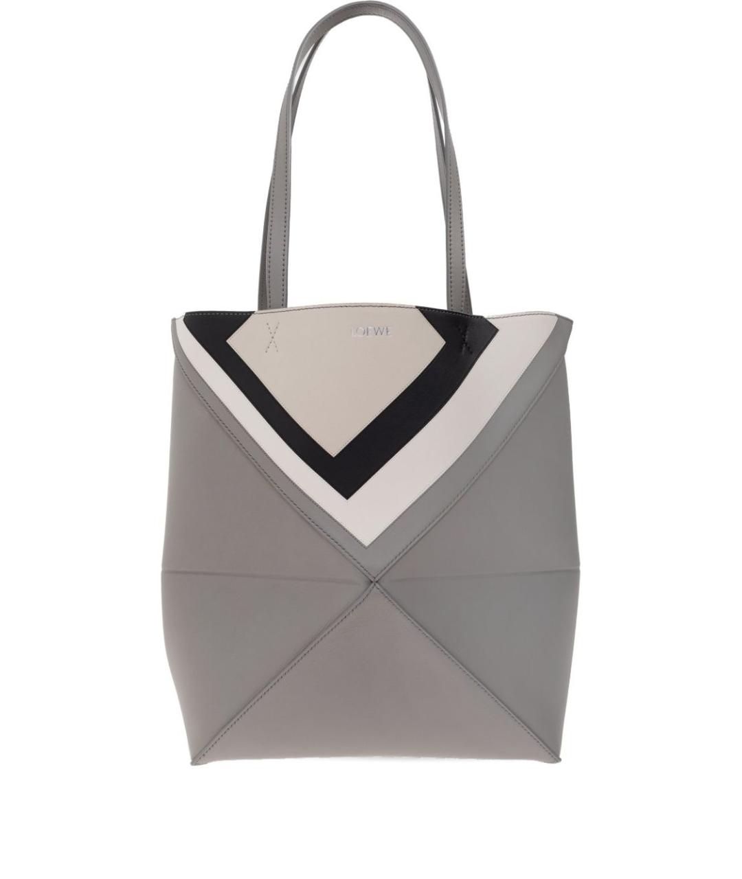 LOEWE Серая сумка тоут, фото 1