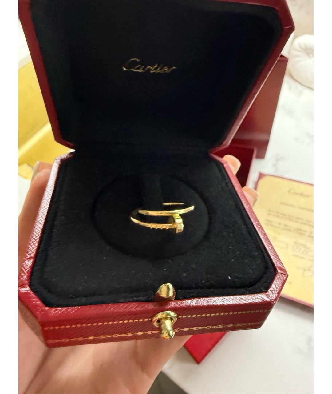 CARTIER Желтое кольцо из желтого золота, фото 5