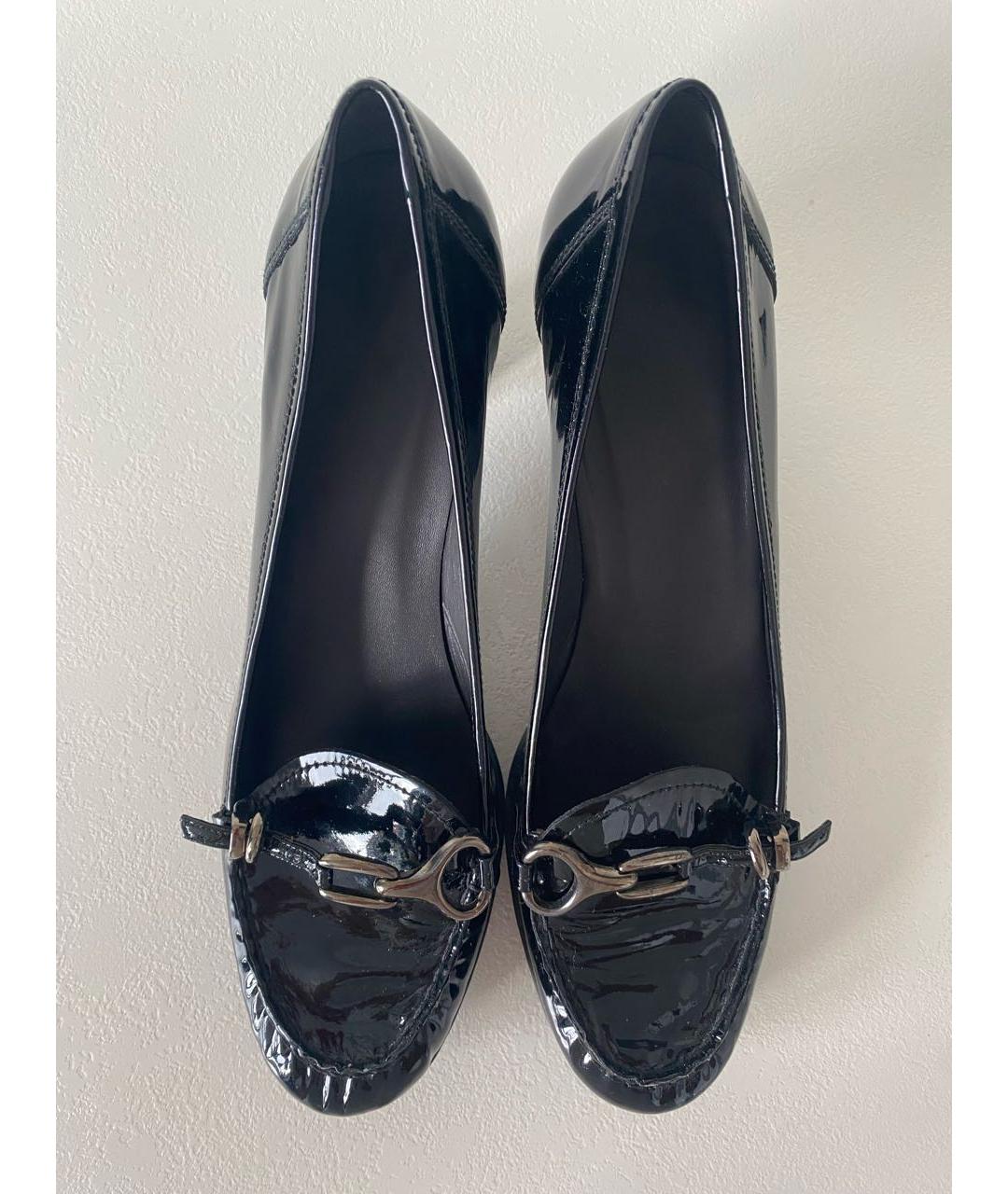 STUART WEITZMAN Черные туфли из лакированной кожи, фото 2