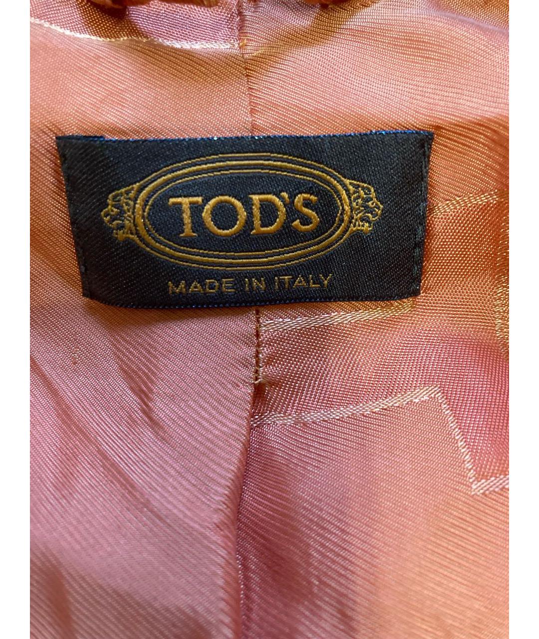 TOD'S Черный полиамидовый пуховик, фото 3
