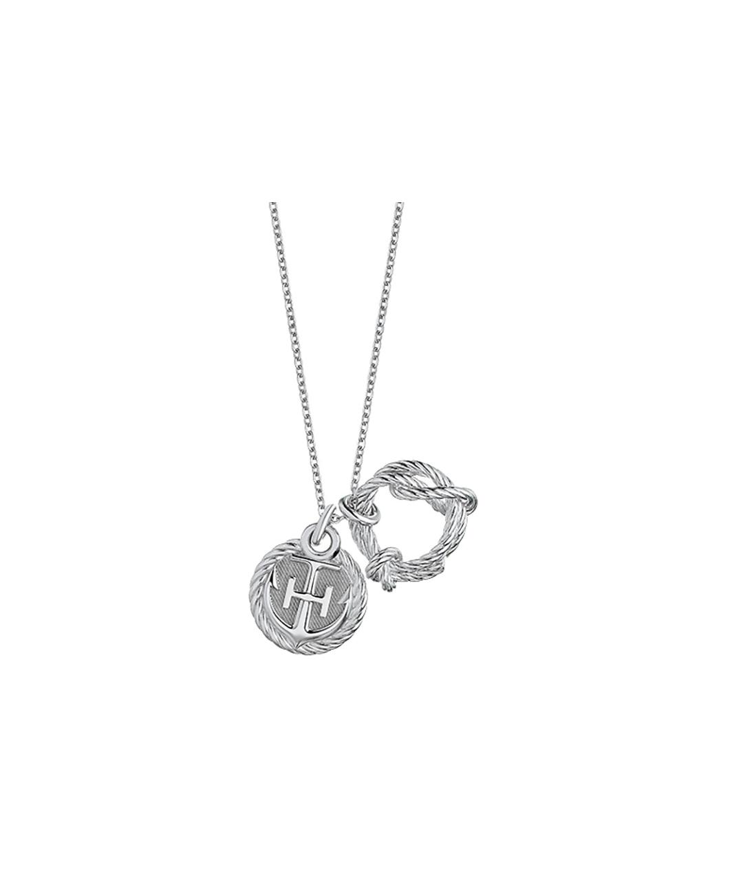 HERMES Серебряная металлическая цепочка/подвеска, фото 1