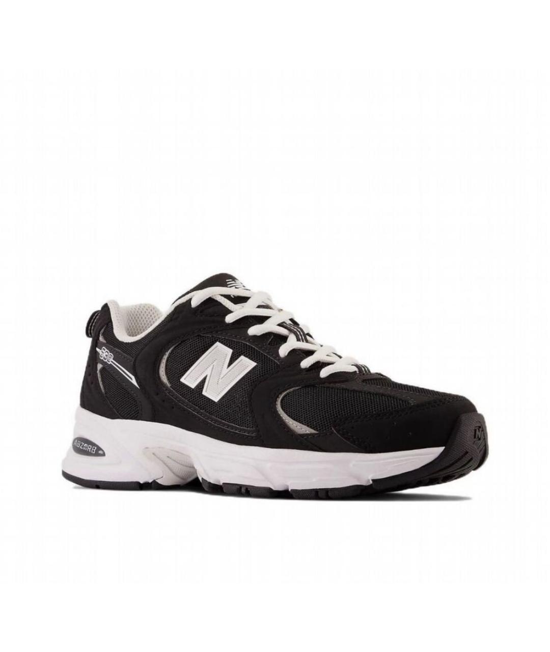 NEW BALANCE Черные замшевые кроссовки, фото 2