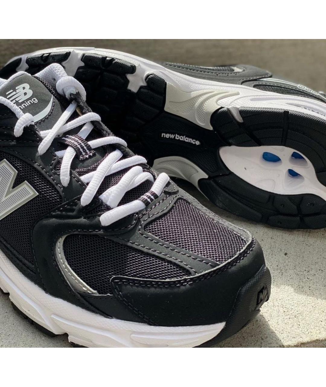 NEW BALANCE Черные замшевые кроссовки, фото 6