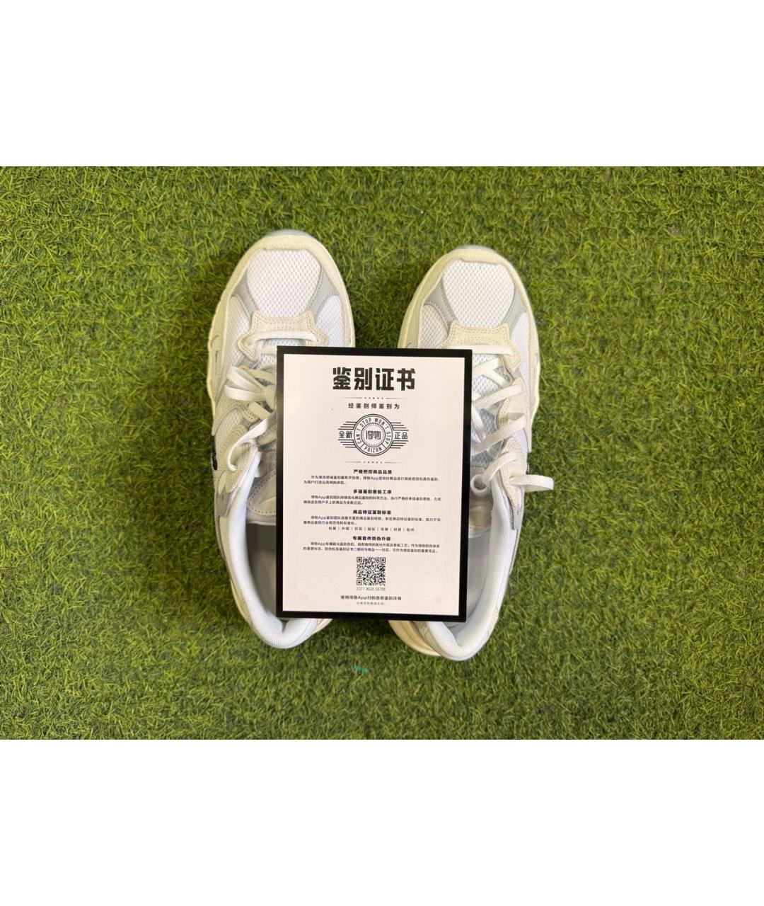 NIKE Серые резиновые низкие кроссовки / кеды, фото 7