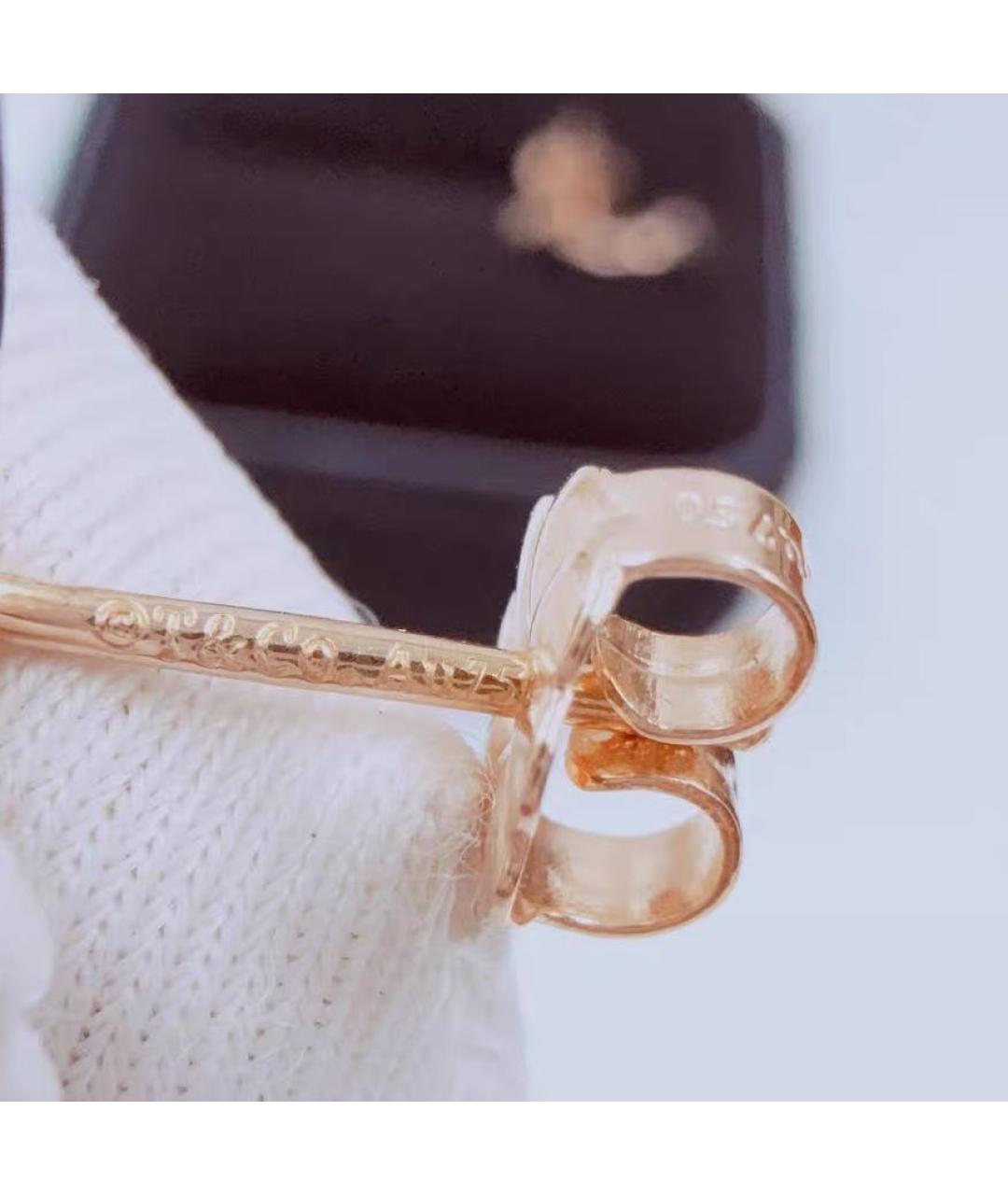 TIFFANY&CO Розовые серьги из розового золота, фото 5