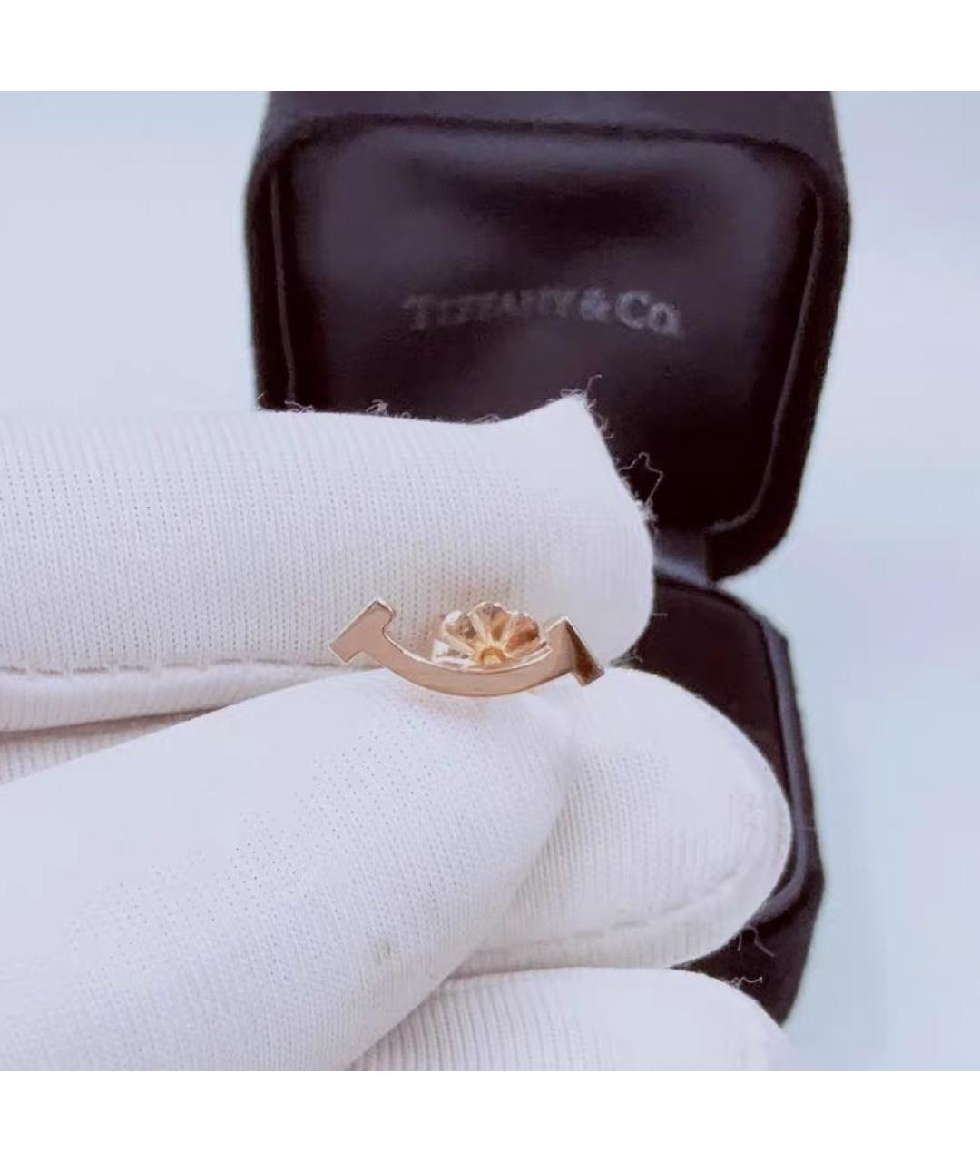TIFFANY&CO Розовые серьги из розового золота, фото 3