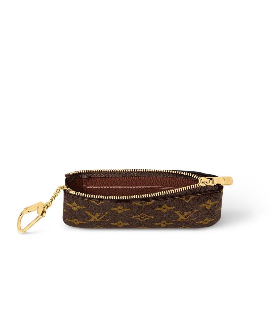 LOUIS VUITTON Коричневая ключница, фото 2