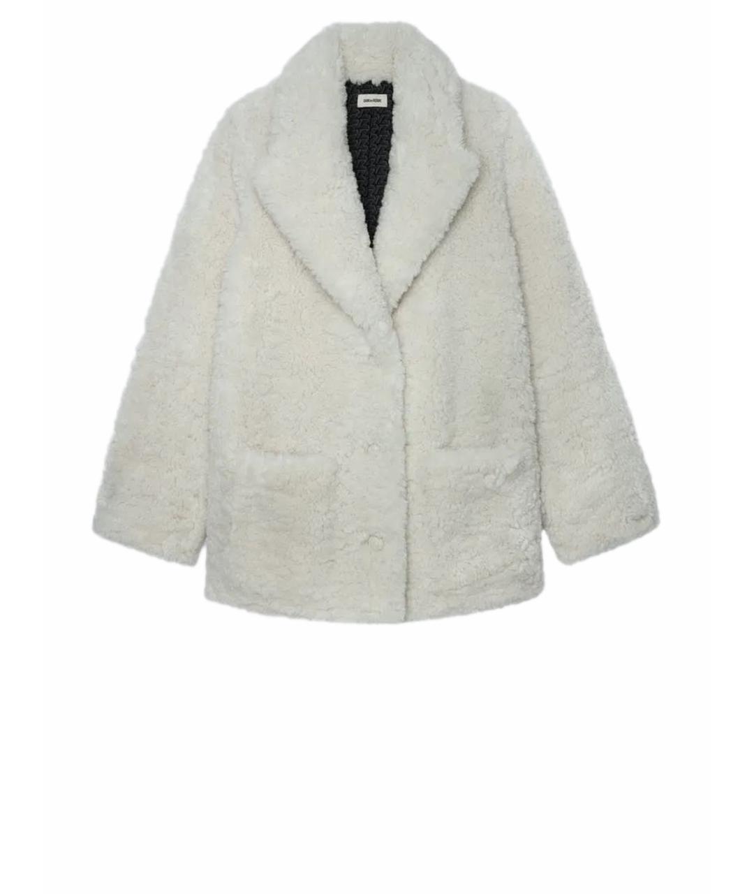ZADIG & VOLTAIRE Белая шуба, фото 1