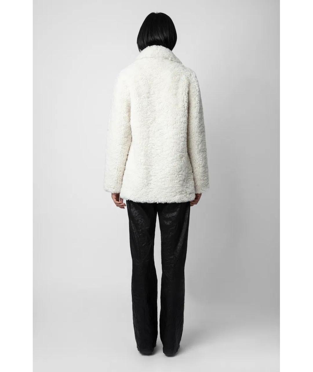 ZADIG & VOLTAIRE Белая шуба, фото 5