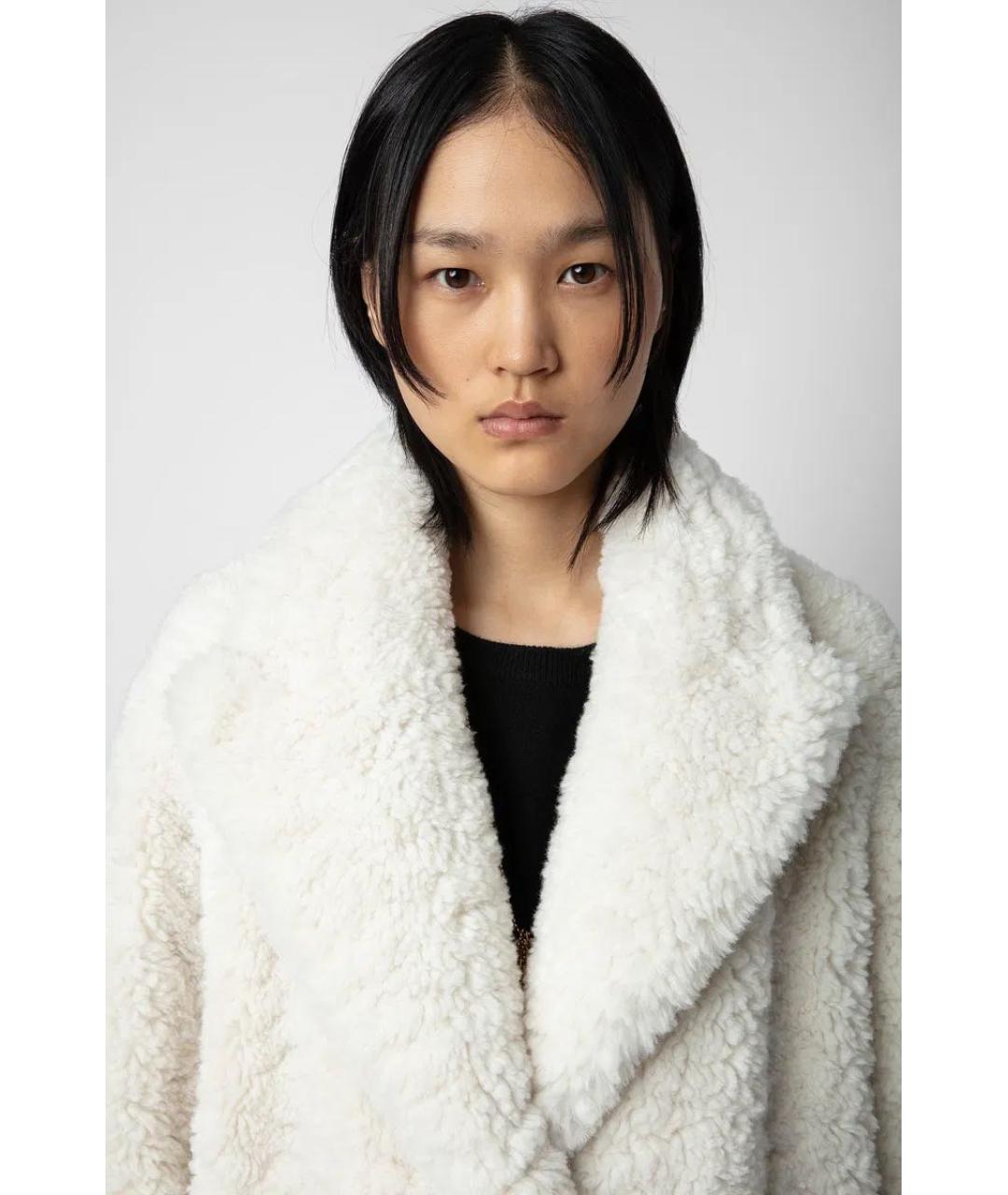 ZADIG & VOLTAIRE Белая шуба, фото 3