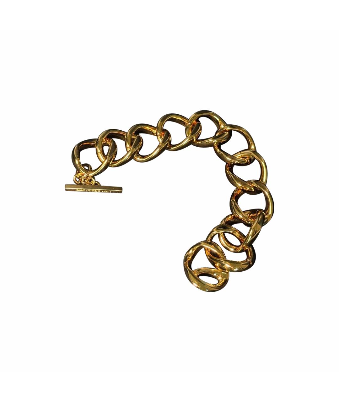 SAINT LAURENT Золотой браслет, фото 1