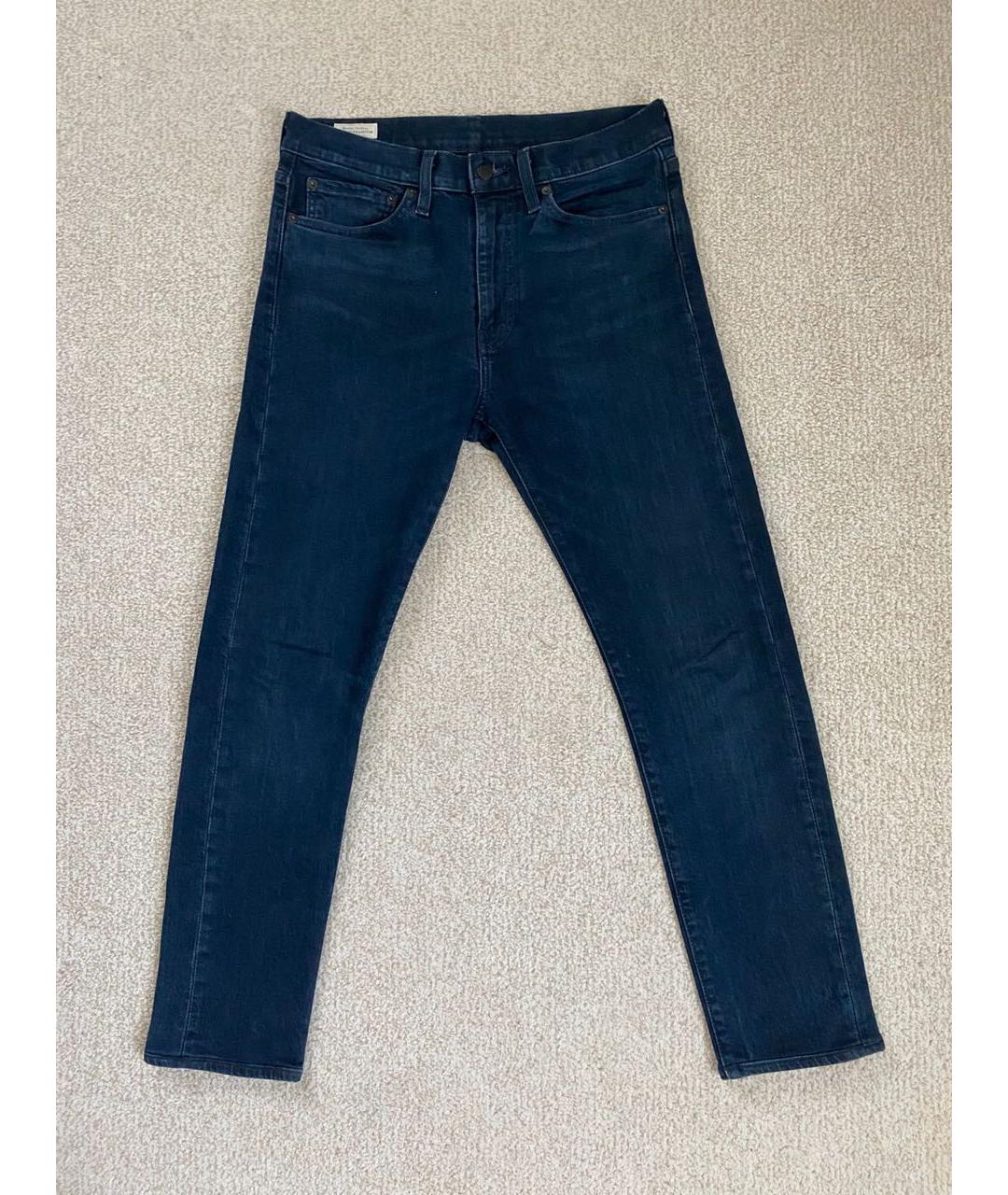 LEVI'S Темно-синие хлопковые джинсы, фото 6