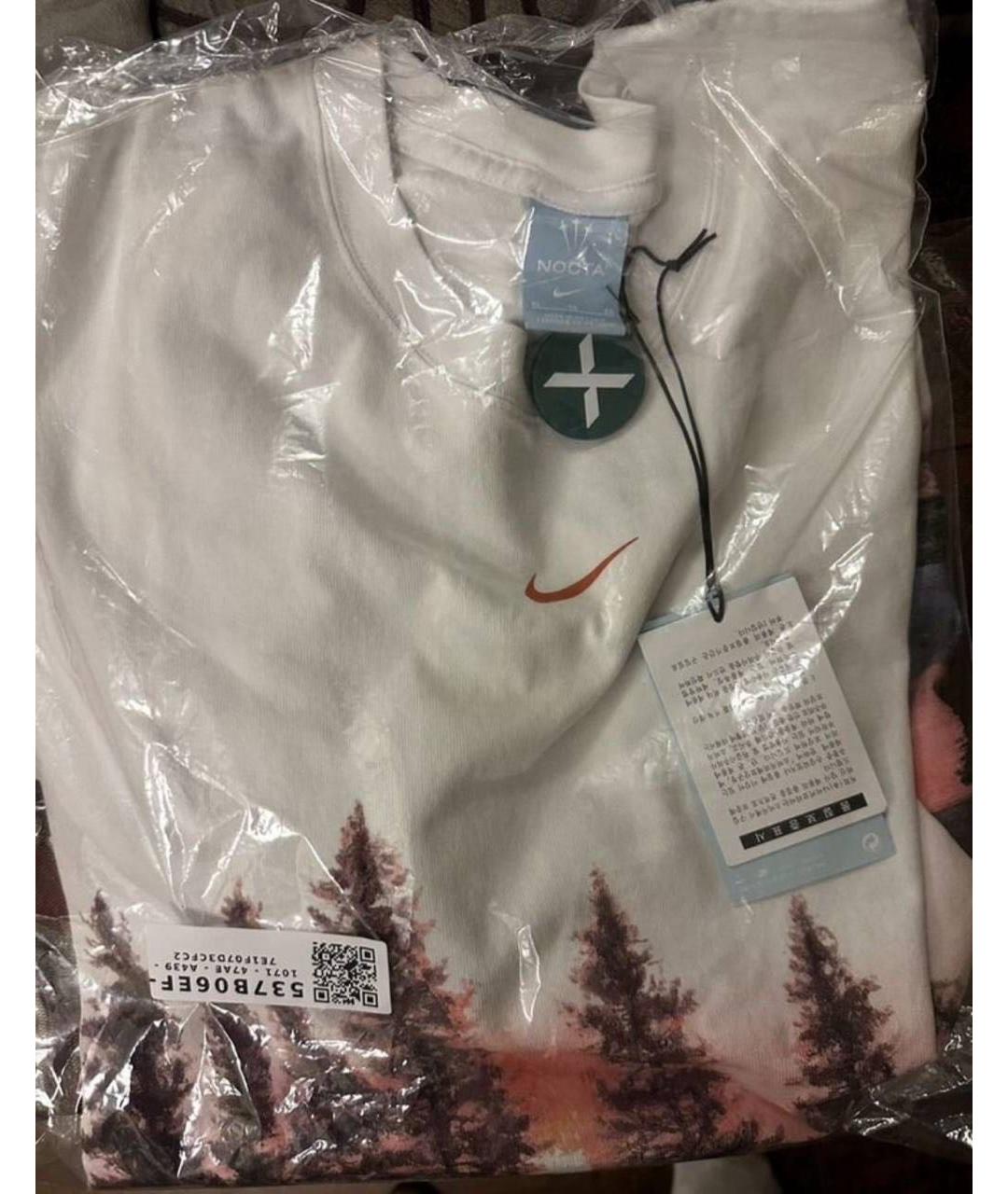 NIKE Белая футболка, фото 3