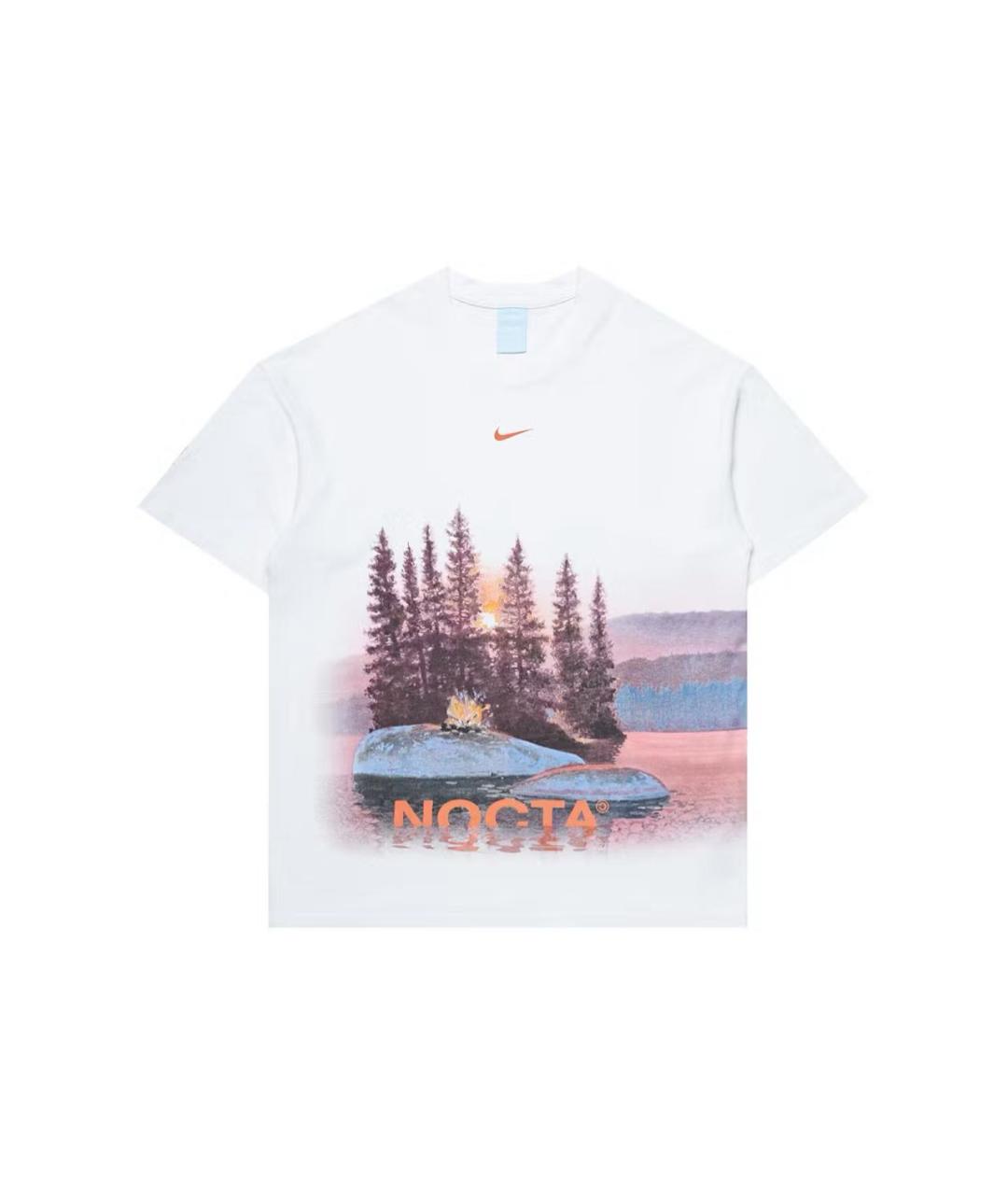NIKE Белая футболка, фото 1