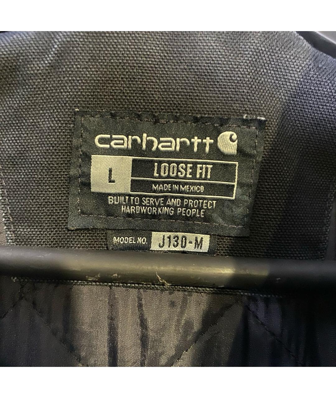 CARHARTT Черная деним куртка, фото 4