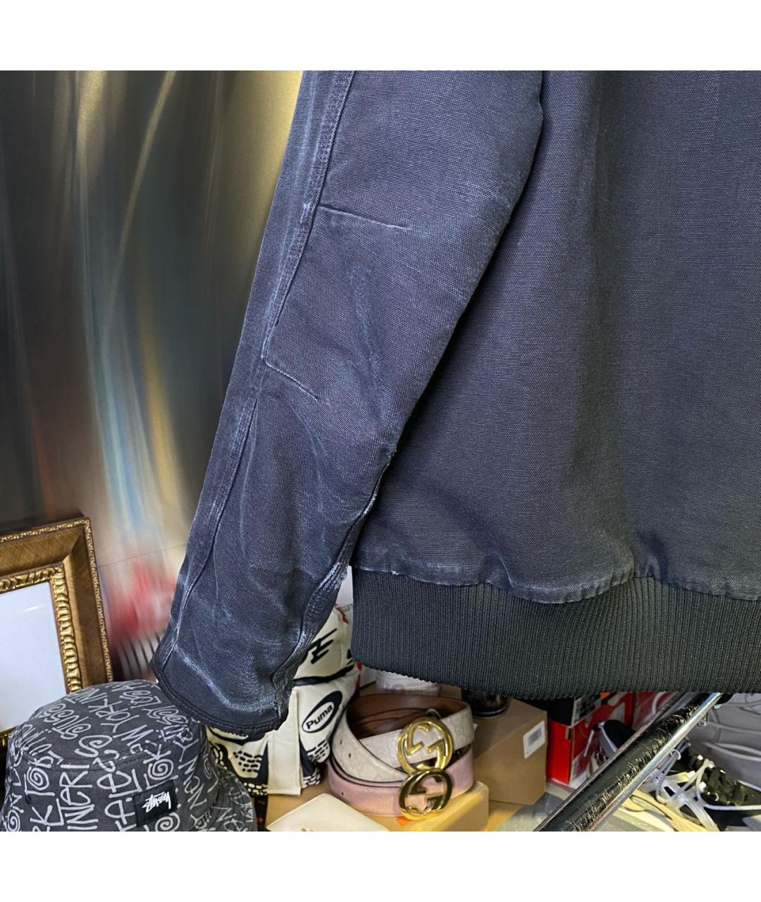 CARHARTT Черная деним куртка, фото 6