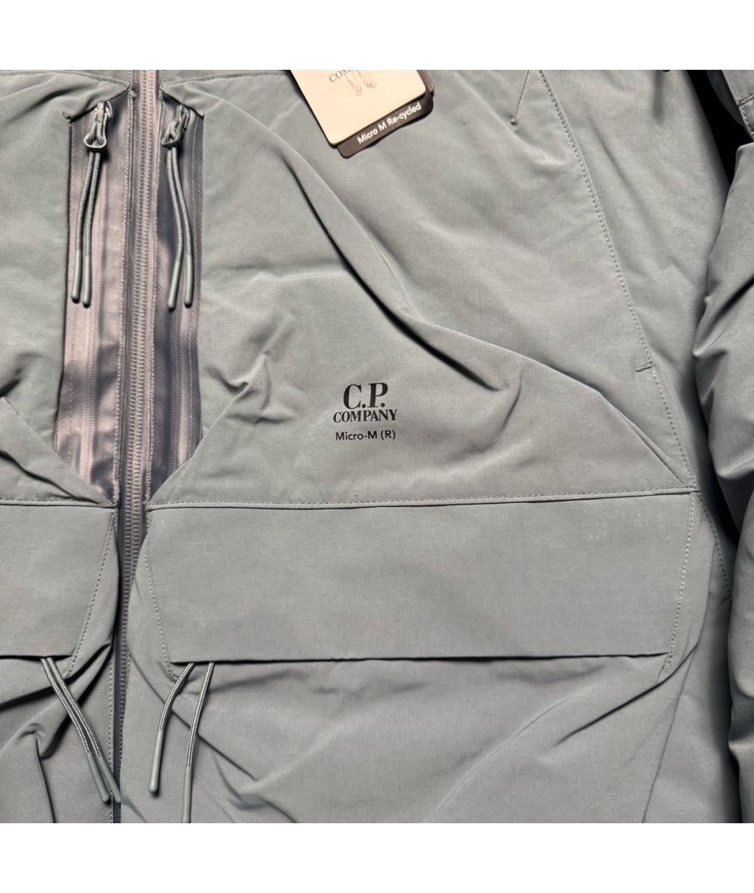 CP COMPANY Голубая полиэстеровая куртка, фото 3