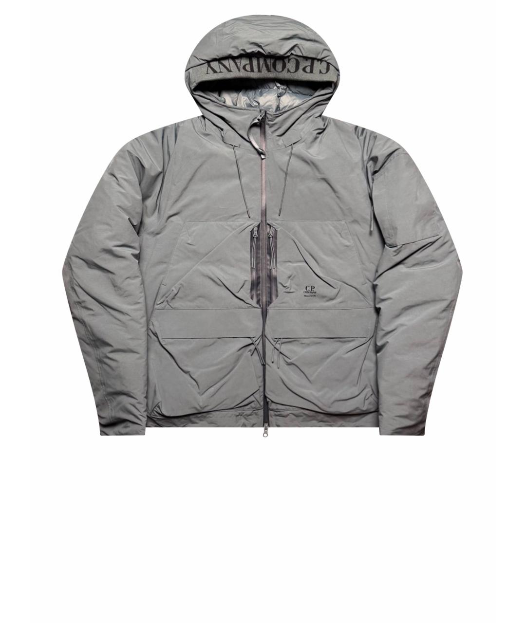 CP COMPANY Голубая полиэстеровая куртка, фото 1