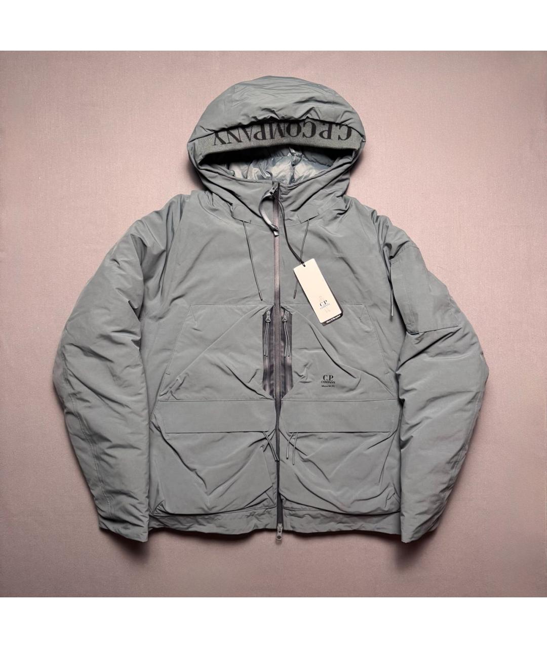 CP COMPANY Голубая полиэстеровая куртка, фото 9